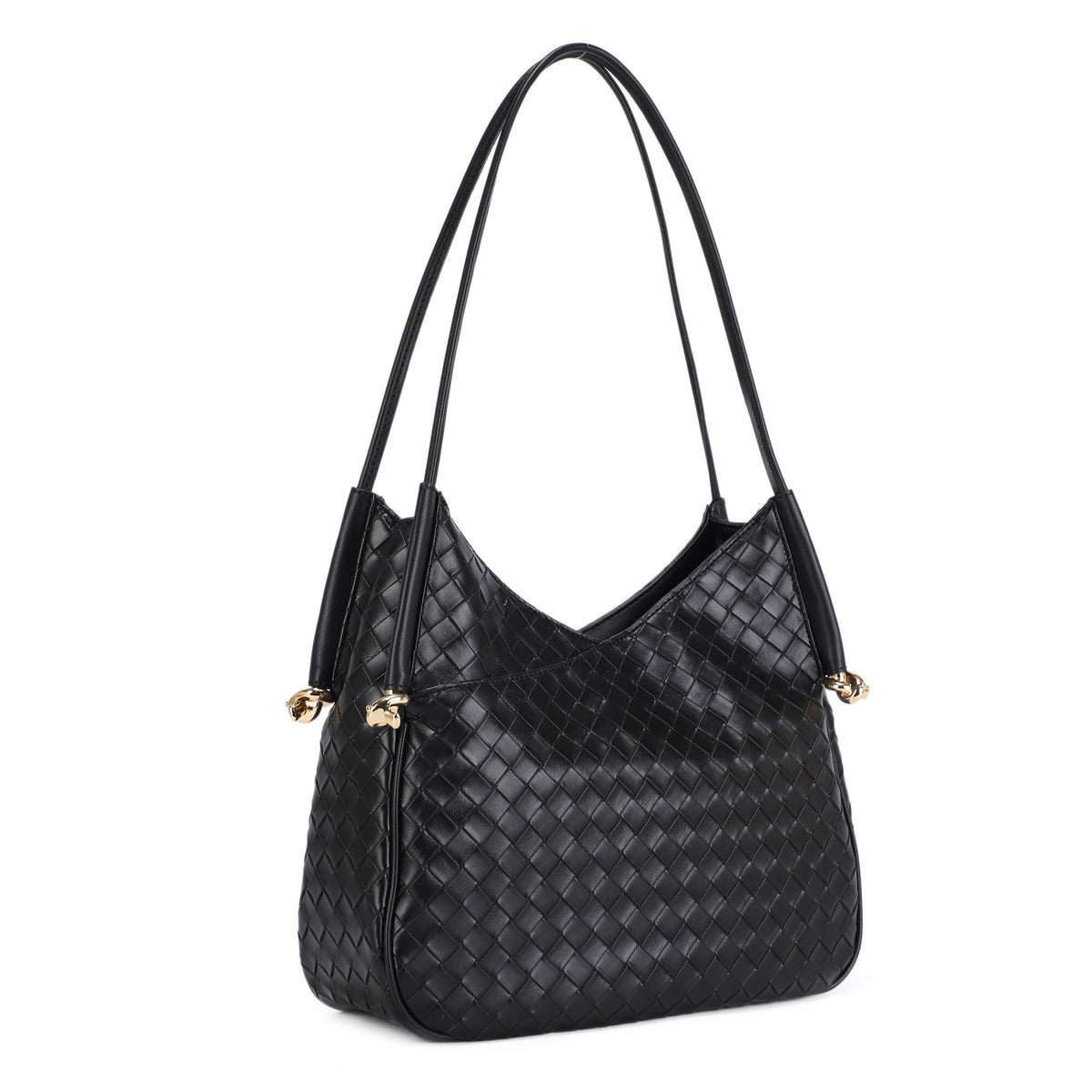 Lina Woven Shoulder Bag