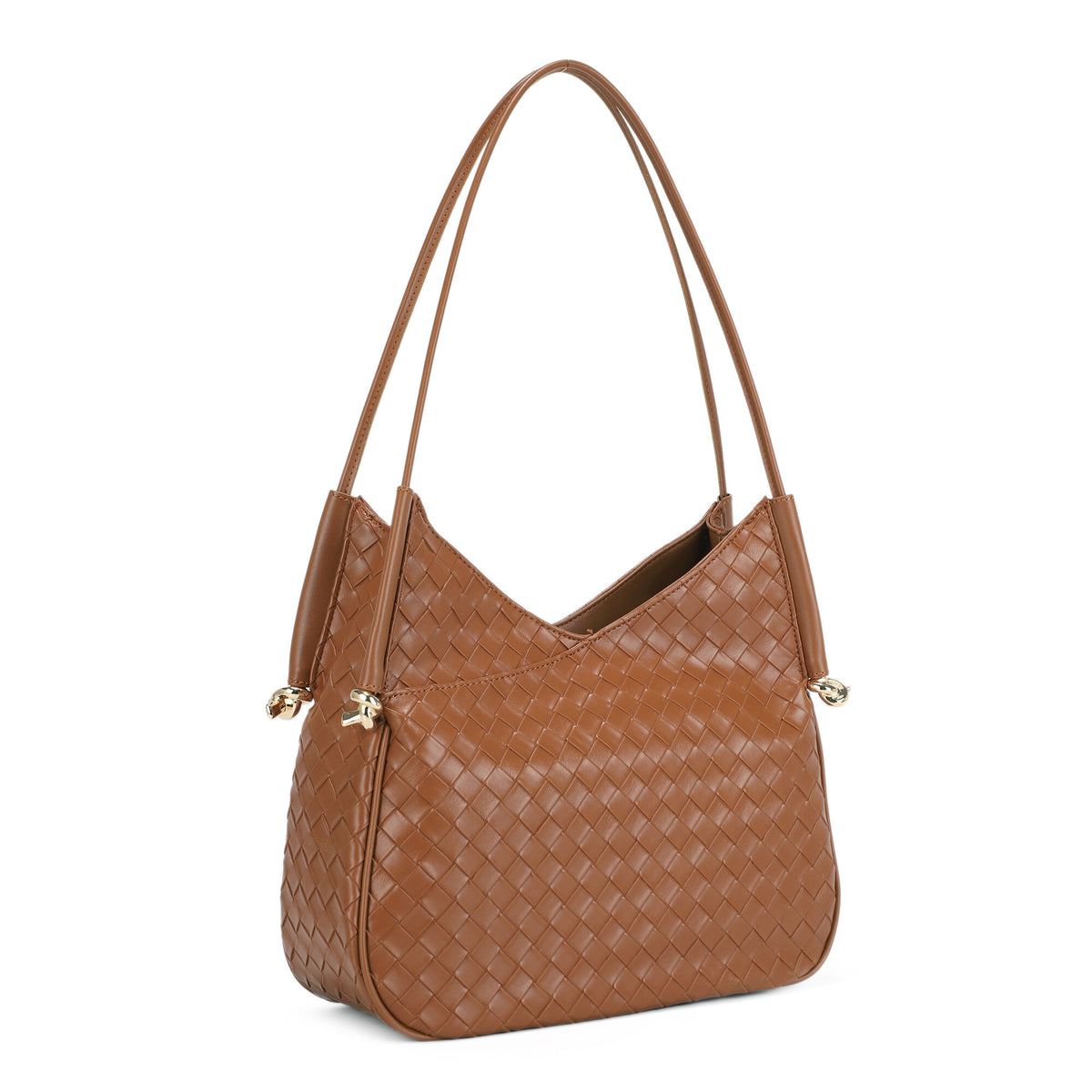 Lina Woven Shoulder Bag
