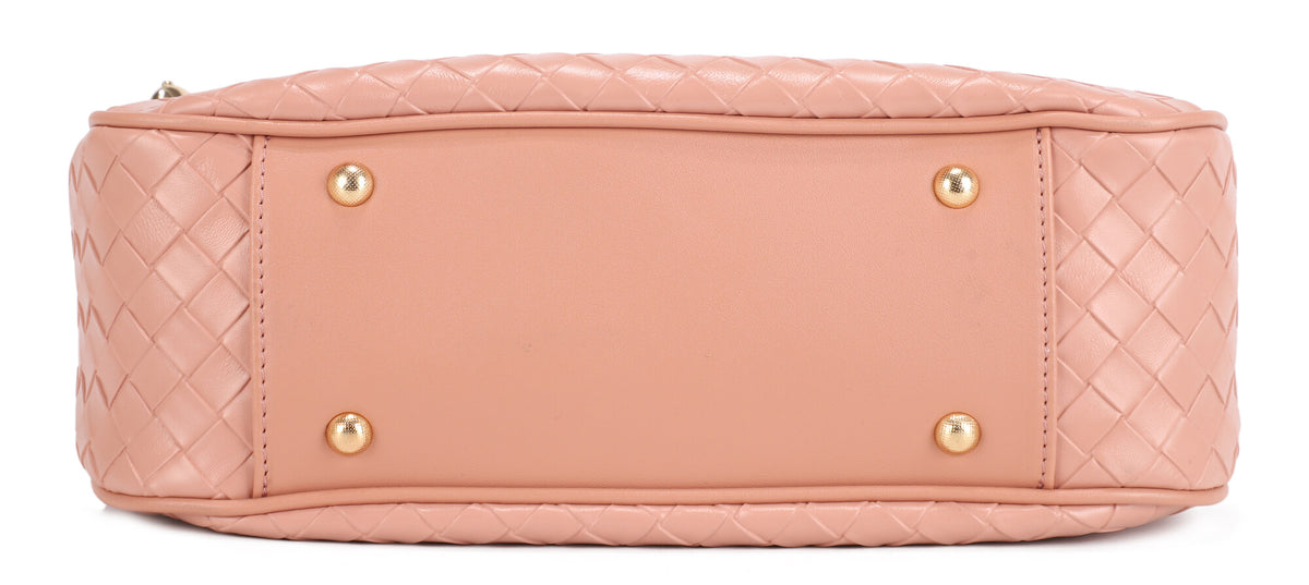 Lina Woven Shoulder Bag