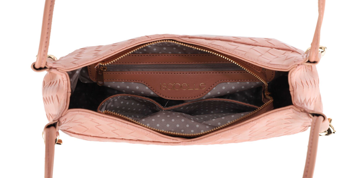 Lina Woven Shoulder Bag