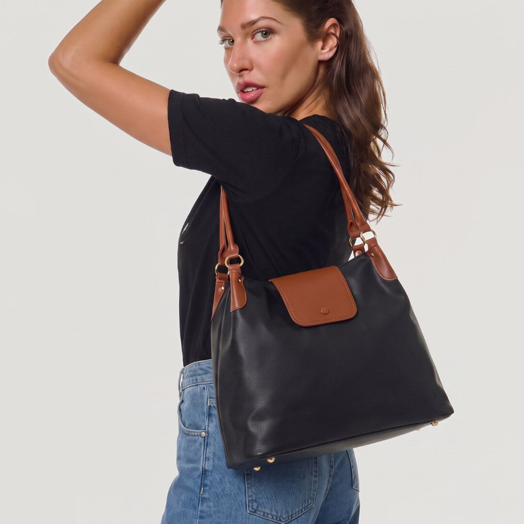Maren Colorblock Shoulder Bag
